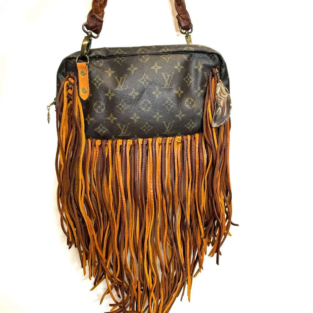 Louis Vuitton Vintage Boho Bags Fringe Purse